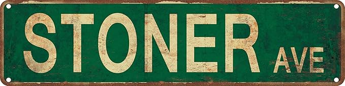 Saraheve Street Sign Vintage Rustic Retro 4x16 inch Tin Sign