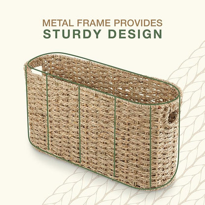 Seagrass Toilet Paper Storage Basket