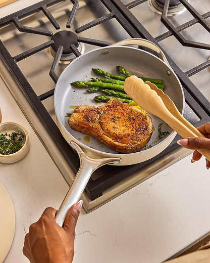 Caraway 8in + 10in Fry + 12in Fry Set (no lids) + 3Qt+ 4.5Qt Saute Duo Navy