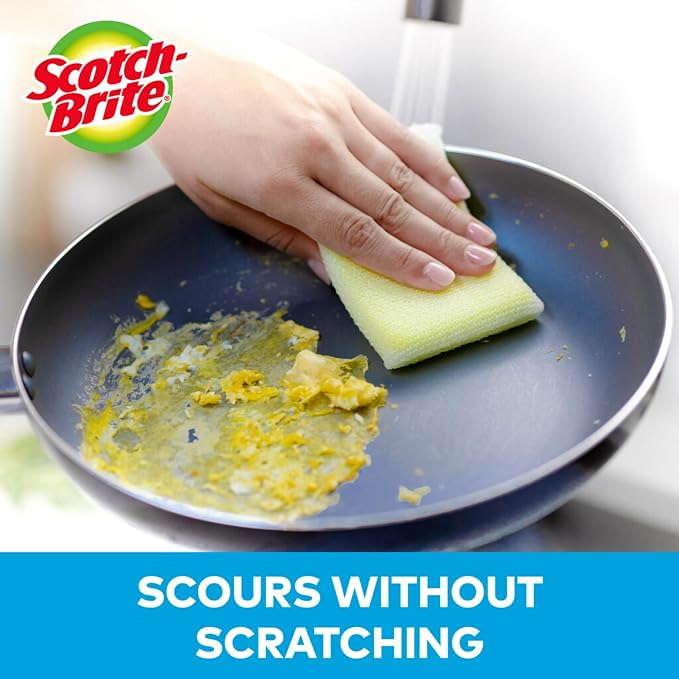 3M 722 Scotch-Brite Dobie Cleaning Pad 2-Pack
