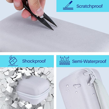 Lebakort Storage Case Compatible with Brother P-Touch Cube Color PTP300BT Smartphone Label Maker