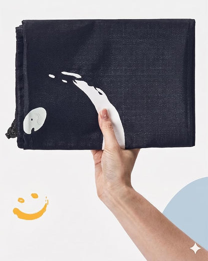 HOMEST 2 Pack XL Wash Me Travel Laundry Bag, Dirty Clothes Organizer, Large Enough to Hold 4 Loads of Laundry, Easy Fit a Laundry Hamper or Basket