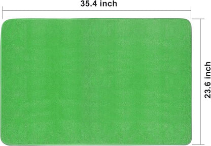 JOYMOOP Microfiber Towels for Cars, 35.4" x 23.6" Car Drying Towel, Green Reusable Car Towel, Quick Drying Car Microfiber Cleaning Cloth for RVs, SUVs, Trucks
