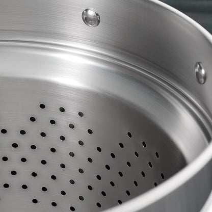 Tramontina Signature Stainless Steel Pasta Strainer Insert for Pot, Basket compatible with 8-Quart Stock Pot