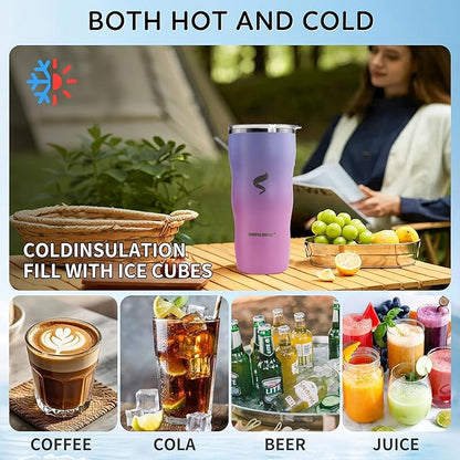 20Oz Insulated Tumbler With Straw And Lid,Stainless Steel Straws for Tumbler,Double Wall Vacuum Travel Mug,Spill Proof Tumble, Travel Cup for Iced Coffee,Pink Tumbler