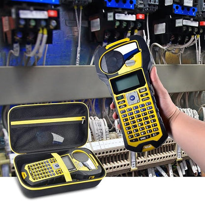 Case Compatible with Brady M210/ BMP21-PLUS/ M210 LAB Handheld Label Printer. Sticker Maker Portable Storage Holder Bag with Pocket for Brady Authentic Labels, USB Cable and Accessories (Box Only)