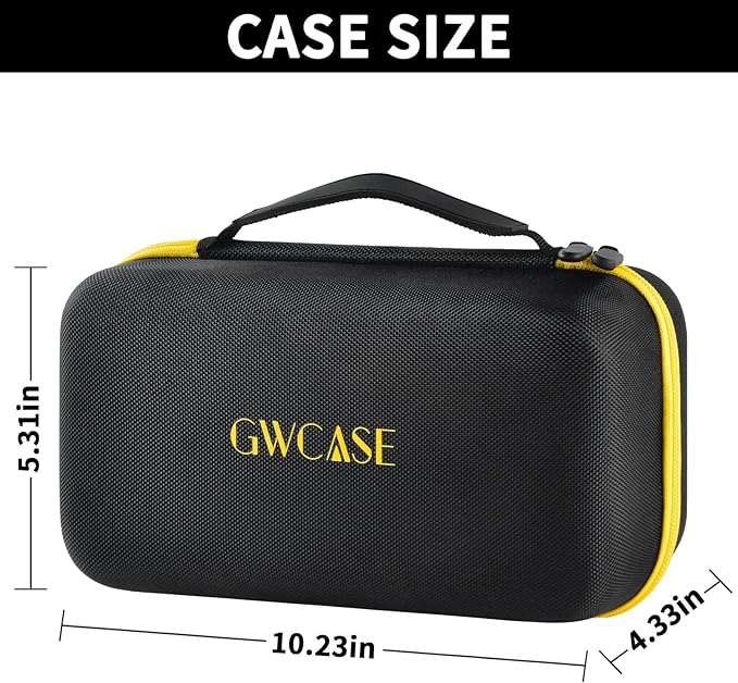 Case Compatible with Brady M210/ BMP21-PLUS/ M210 LAB Handheld Label Printer. Sticker Maker Portable Storage Holder Bag with Pocket for Brady Authentic Labels, USB Cable and Accessories (Box Only)