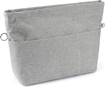 VANCORE Purse Bag Organizer Insert with 13 Pockets, Handbag and Tote Bag Inside Shaper with Zipper