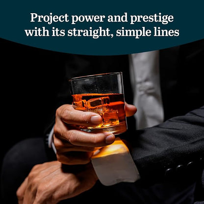Libbey 917CD Heavy Base Rocks Glasses Set of 12, Rocks Glass Cups Set with Simple Lines, Elegant Old Fashioned Glass for Whiskey,Cocktails and More