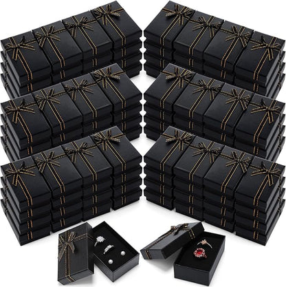 Ecally Small Cardboard Jewelry Gift Boxes 2 x 3.1 x 1.1 Inches Earring Boxes for Jewelry Gift Rings Earring Necklaces