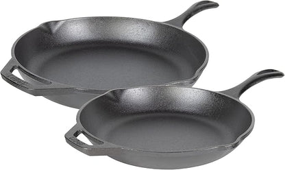 Lodge Chef Collection 2pc Set (10" & 12" Skillet)