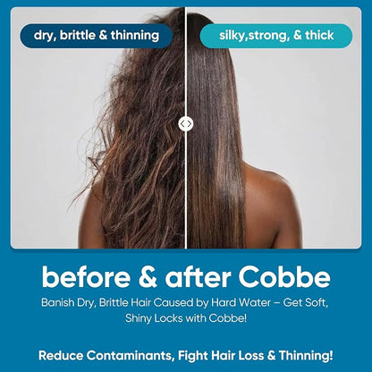Cobbe Filtered Shower Head with Handheld, High Pressure 7-mode Showerhead with Filters for Hard Water - Remove Chlorine - Reduces Dry Itchy Skin, Patented Paddle Shift Design, Chrome
