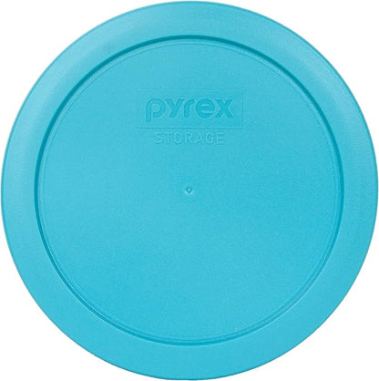 Pyrex 7201-PC 4-cup Surf Blue Replacement Food Storage Lid, Made in the USA - 2 Pack