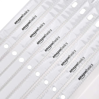 Amazon Basics Sheet Protectors for 3 Ring Binder, Top Loading, Clear Plastic Sleeves, Letter Size, 2000-Pack