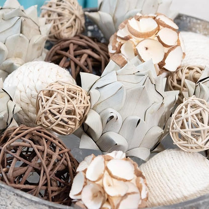 ANDALUCA Decorative Balls Bag Bowl Filler Home Decor (Artichoke)