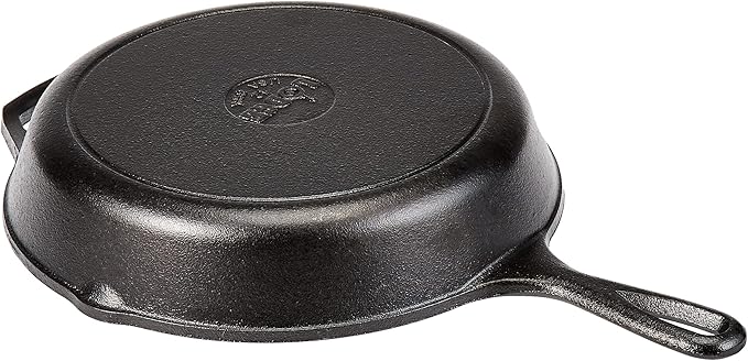 Lodge Seasoned Cast Iron Skillet - PFAS-Free,Non-Toxic Cookware - Use with an Oven,Stove,Grill,or Campfire - Naturally Non-Stick & Oven Safe - 6.5 Inches,(Pack of 6)