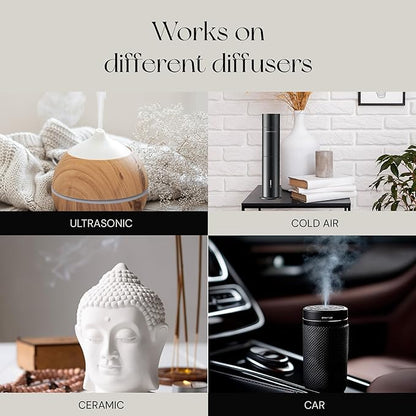 My Way Diffuser Oil Inspired by The 1 Miami Beach Scent, Scent Diffuser Oil with Notes of Cardamom, Leather, Lemon & Iris, Aromatherapy Fragrance, Essential Oil Blend | 120ml, 4.05 fl oz