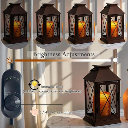 Candle Warmer Lamp with Timer Dimmable,Electric Candle Lamp Warmer for Jar Candles,Large Candle Warming Lamp,Fully Enclosed Designed and Hanging Up-Coffee Gold