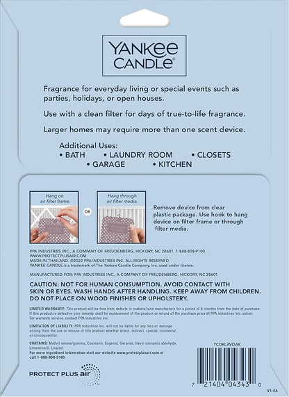 Yankee Candle Dried Lavender & Oak Whole Home Air Freshener (Pack of 8)