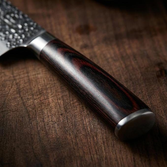 imarku Nakiri Knife, Razor Sharp 7 Inch Multipurpose Vegetable Japanese Chef Knife, High Carbon Stainless Steel Meat Cleaver, Gyutou Knife with Ergonomic Handle, Fathers Day Gift for Dad