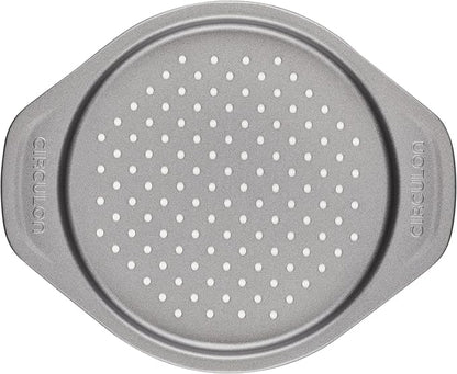 Circulon Total Bakeware Nonstick Toaster Oven & Personal Pizza Pan Baking Set, 4-Piece