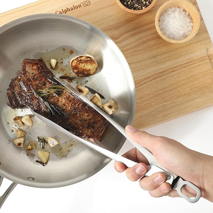 Calphalon Prime Stainless Steel Tongs