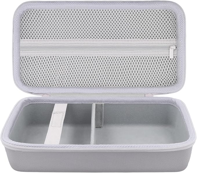 Label Printer Case Compatible with Brother P-Touch Cube Color PTP300BT Smartphone Label Maker(Gray Case)