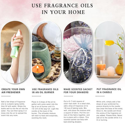 PHATOIL 3.38FL.OZ Sea Breeze Fragrance Oils for Aromatherapy, Essential Oils for Diffusers for Home, Perfect for Diffuser, DIY Candle and Soap Making, DIY Scented Products - 100ml