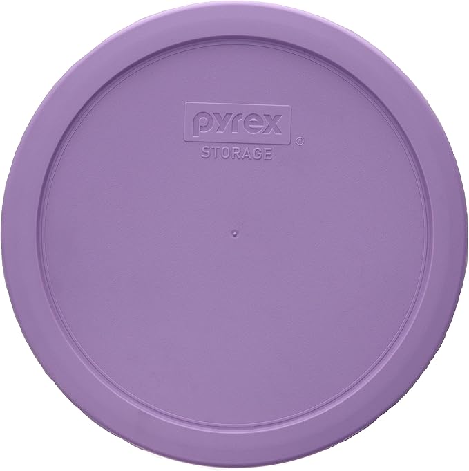 Pyrex 7402-PC 6/7-Cup Lavender Purple Food Storage Lids (2-Pack) - Made in the USA