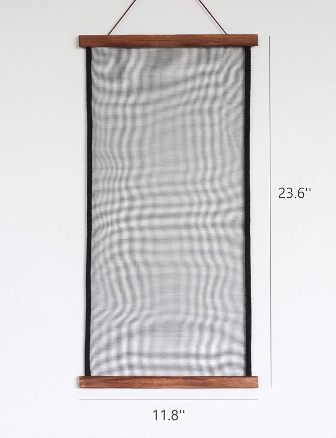 Heesch Earring Organizer Wall Monut Earring Holder Display Hanging Jewelry Organizer for Studs Dangle Earrings and Necklaces Holder Rack for Women Girl Gift