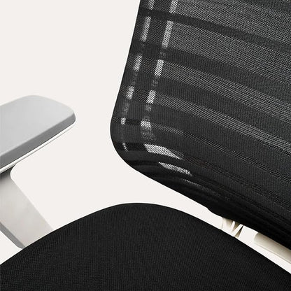 Branch Ergonomic Chair - A Versatile Desk Chair with Adjustable Lumbar Support, Breathable Mesh Backrest, and Smooth Wheels - Experience Optimal Comfort and Support - Black