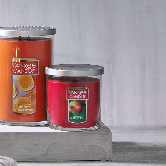 Yankee Candle Macintosh Scented, Classic 7oz Small Tumbler Single Wick Candle, Over 35 Hours of Burn Time