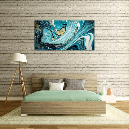 XXMWallArt FC2762 Abstract Texture Wall Art Marble Vortex Canvas Prints Painting for Living Room Bedroom Kitchen Home and Office Wall DecorWall Decor Home Decor
