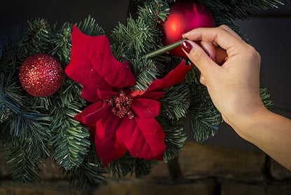 Scentsicles Christmas Berry Scented Ornaments with Hooks - 2 Bottles (12 Sticks Total)