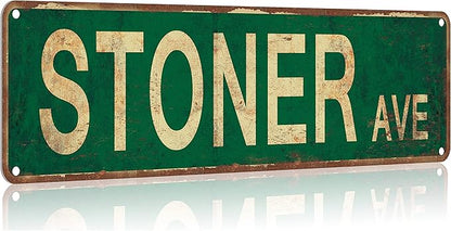 Saraheve Street Sign Vintage Rustic Retro 4x16 inch Tin Sign
