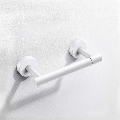 Day Moon™ - Toilet Paper Holder - Modern Roll Holder for Bathroom - 1 Pack - Wall Mount - Classic, White