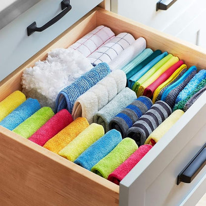 E-Cloth Washing Up Pad, Premium Microfiber Non-Scratch Kitchen Dish Scrubber Sponge, Ideal for Dish, Sink and Countertop Cleaning, 100 Wash Guarantee, Yellow, 1 Pack