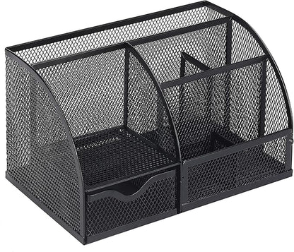 Mr. Pen- Mesh Desk Organizer, Black, Pen Holders Organizers, Desk Pencil Organizer, Pen Holder, Pencil Holder