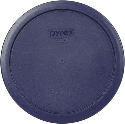 Pyrex 7 Lid Oceanic Shades Bundle for 7202, 7200, 7201, and 7402 Glassware, Made in the USA