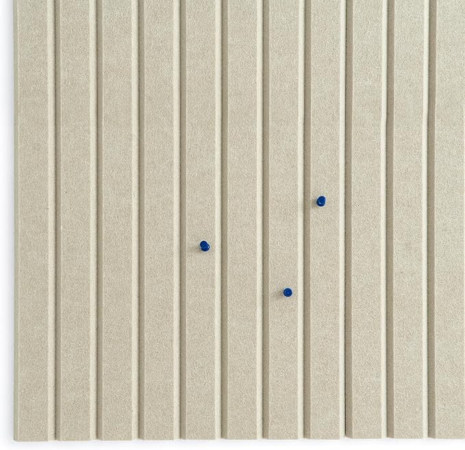 Large Bulletin Board 48"x36" - Office Wall Organizer to Replace your Old Cork Boards for Walls for Office Decor - 12-pack Felt Wall Panels for Use in Home Office Decor, Classroom Decor (Opera)