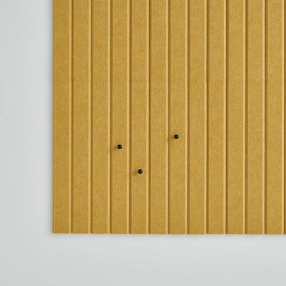 Large Bulletin Board 48"x36" - Office Wall Organizer to Replace your Old Cork Boards for Walls for Office Decor -12-pack Felt Wall Panels to Use in Home Office Decor, Classroom Decor (Mustard)