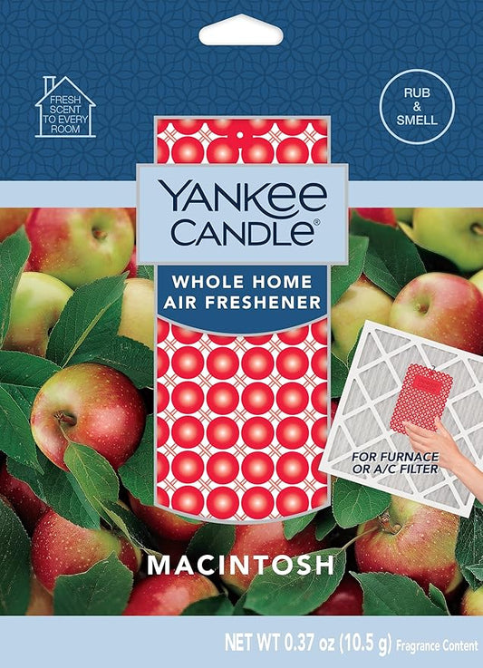 Yankee Candle Whole Home Air Freshener Variety Pack (Apple Pumpkin, Balsam Cedar, Sparkling Cinnamon, & Macintosh) (1ea / Pack of 4)