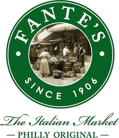 Fantes No-Peel, Self Cleaning Garlic Press, 6.25 x 1-Inches, the Italian Market Original since 1906