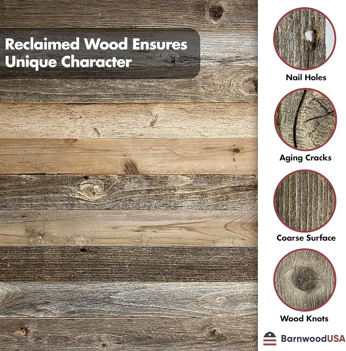 BARNWOODUSA Rustic Farmhouse Decorative Ladder - Our 6 ft Ladder can be Mounted Horizontally or Vertically and is Crafted from Upcycled Wood No Assembly Required Robins Egg Blue